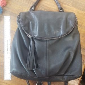 Genuine leather backpack